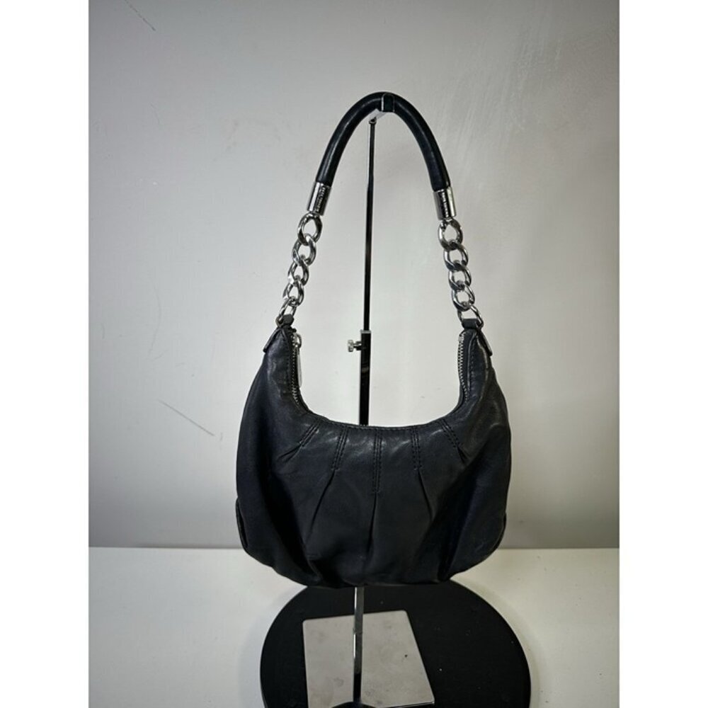 Michael Kors Black Leather Shoulder Bag
